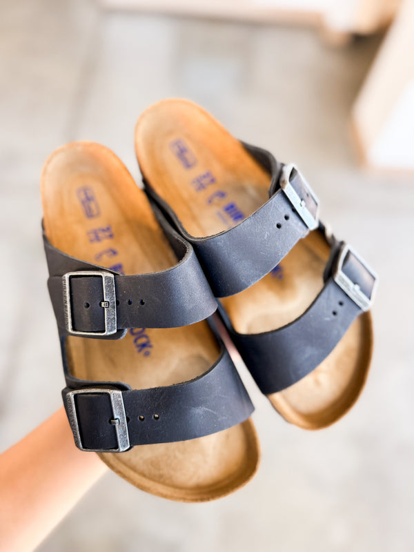 Birkenstock Arizona - Black Oil