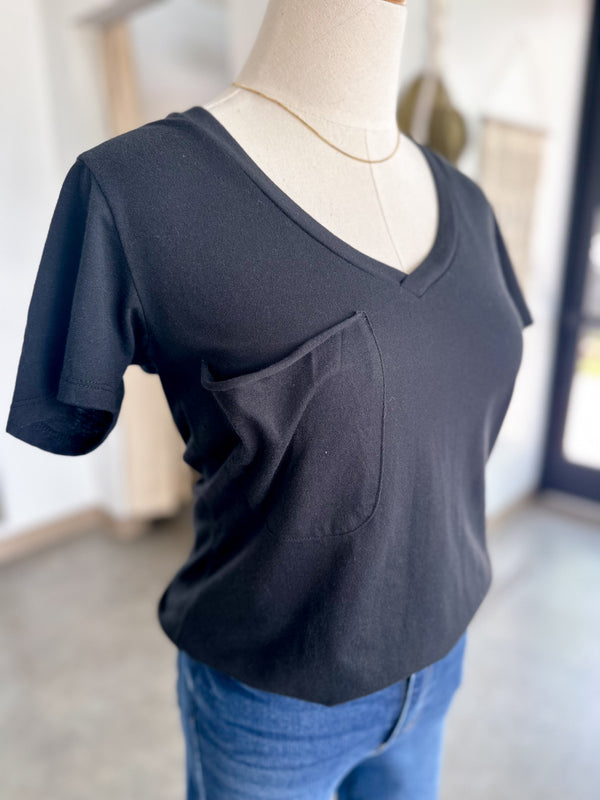 Pocket Tee Black