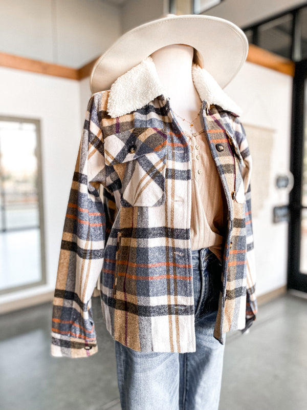 Billie Plaid Jacket