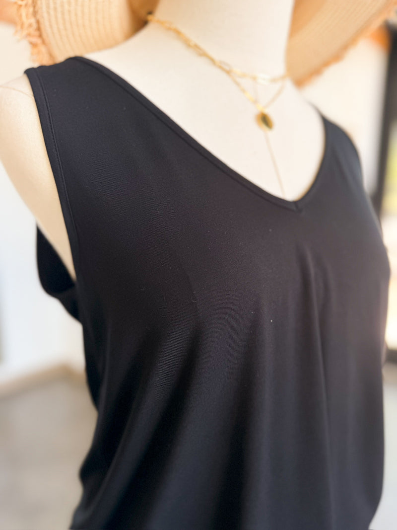 Addilyn Tank - Black