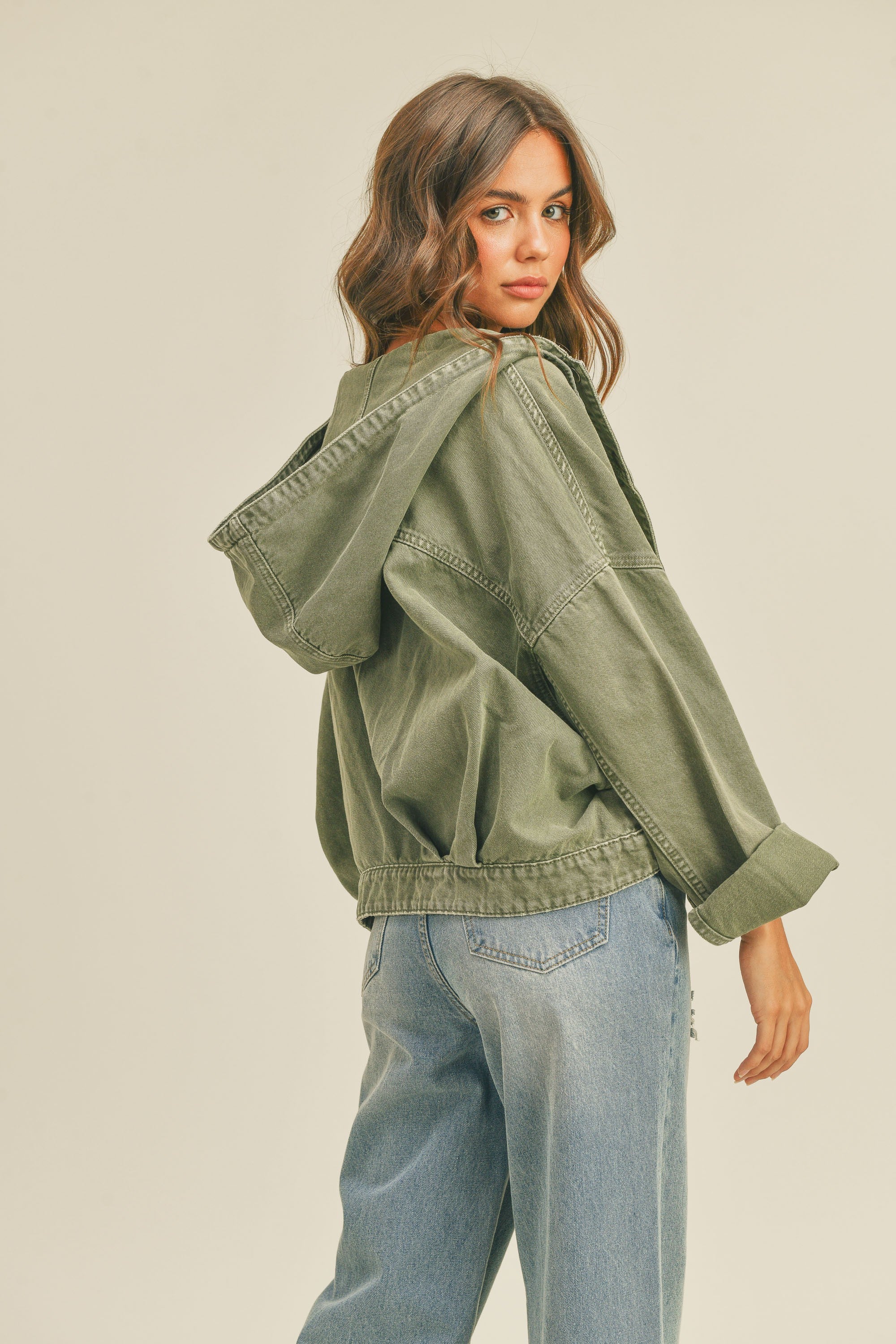 Khloe Jacket - Olive – BAYABELLE BOUTIQUE