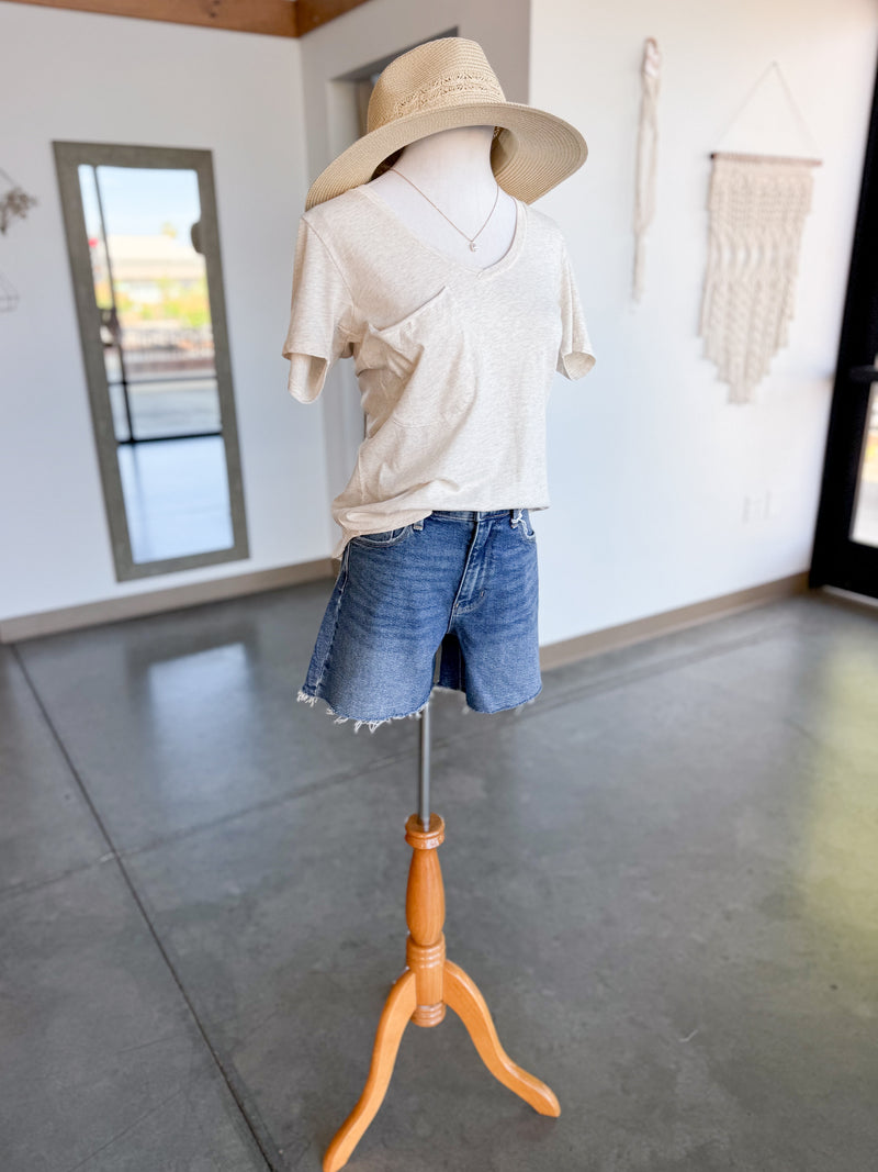 Pocket Tee - Oat