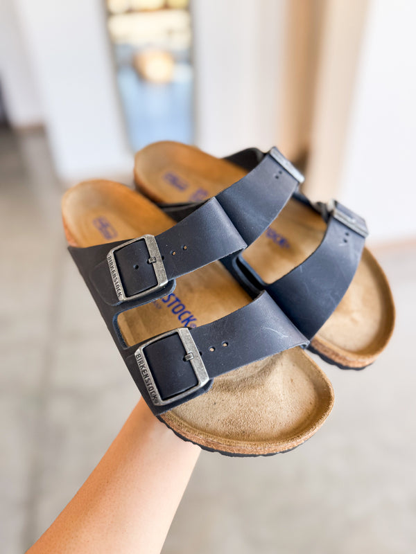 Birkenstock Arizona - Black Oil