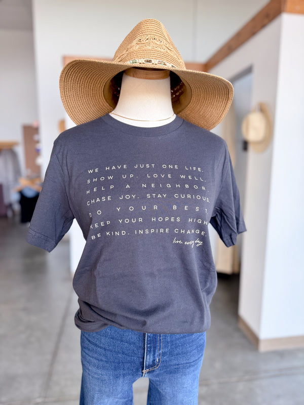 Live Everyday Tee