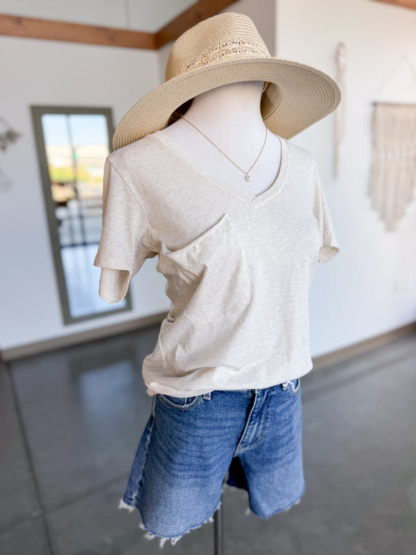 Pocket Tee - Oat