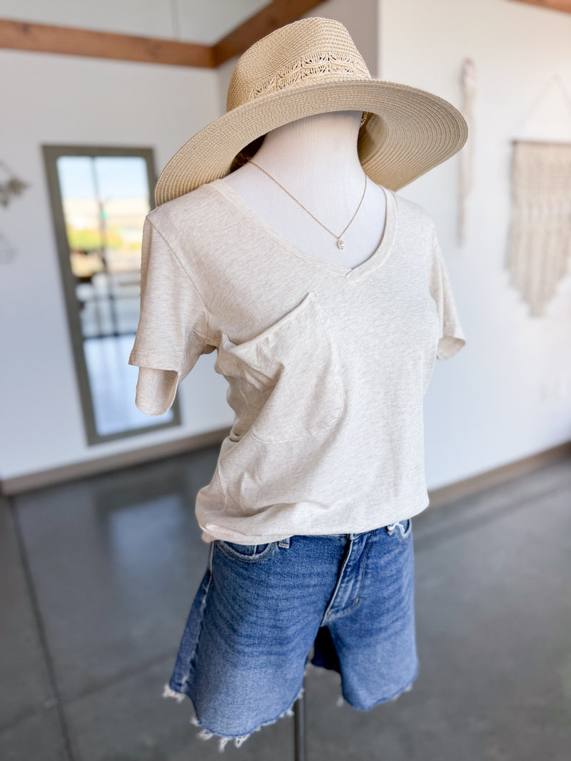 Pocket Tee - Oat