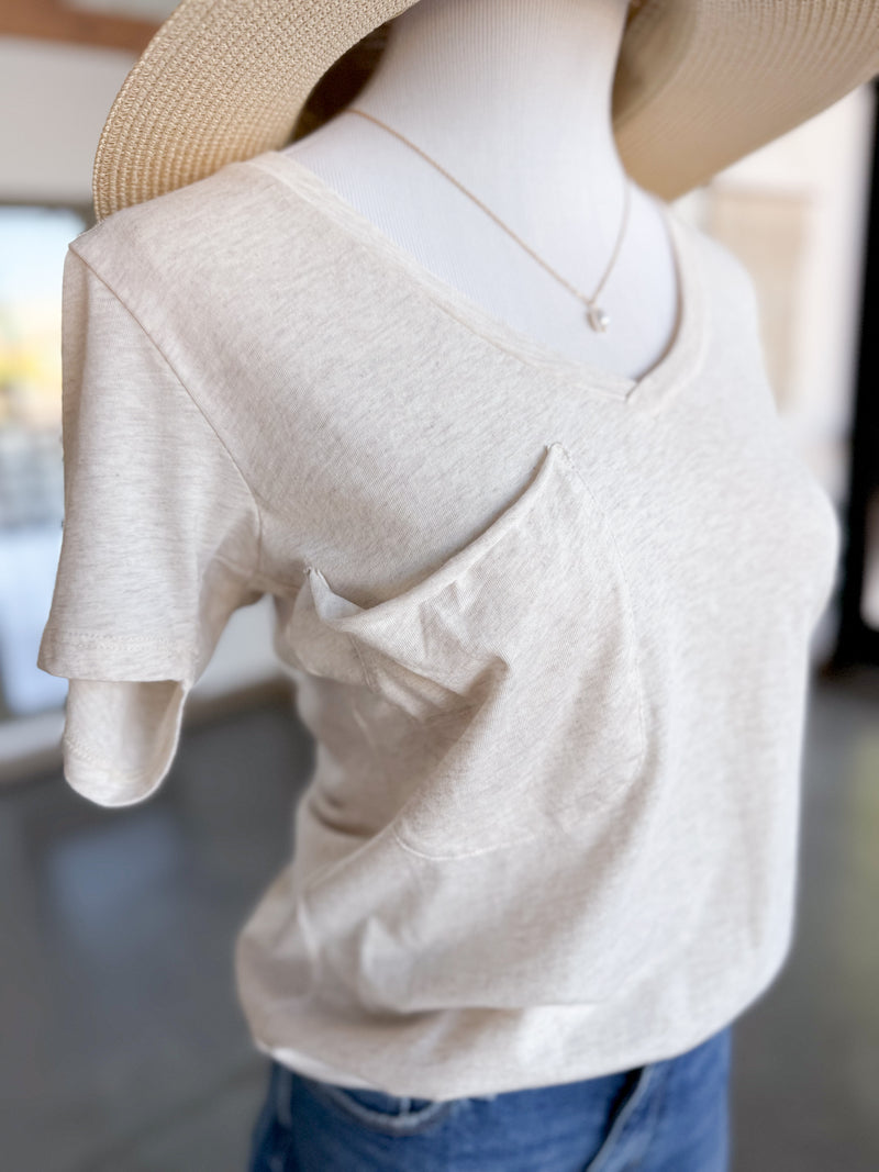Pocket Tee - Oat