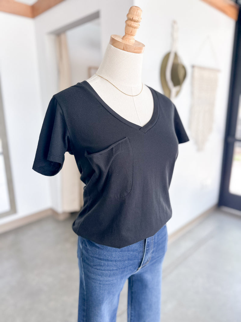 Pocket Tee Black