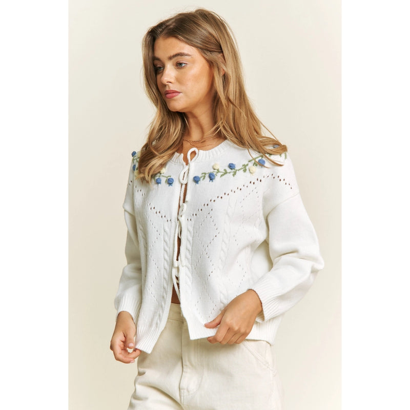 So Sweet Floral Cardi