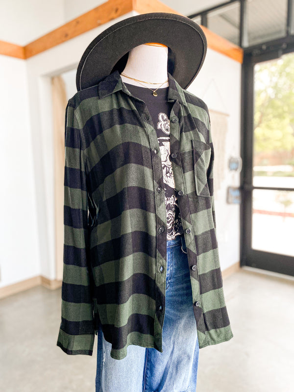 Hunter Plaid Top