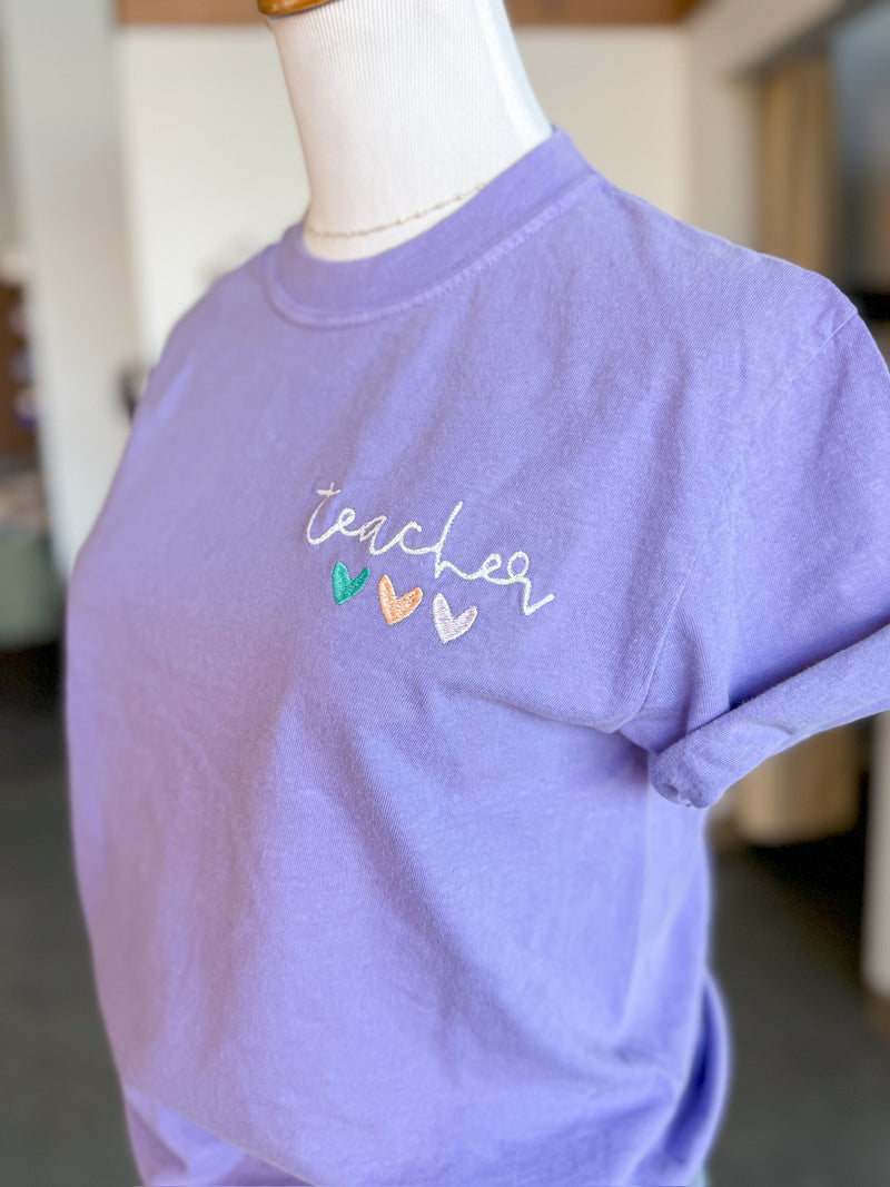 Teacher Hearts Tee