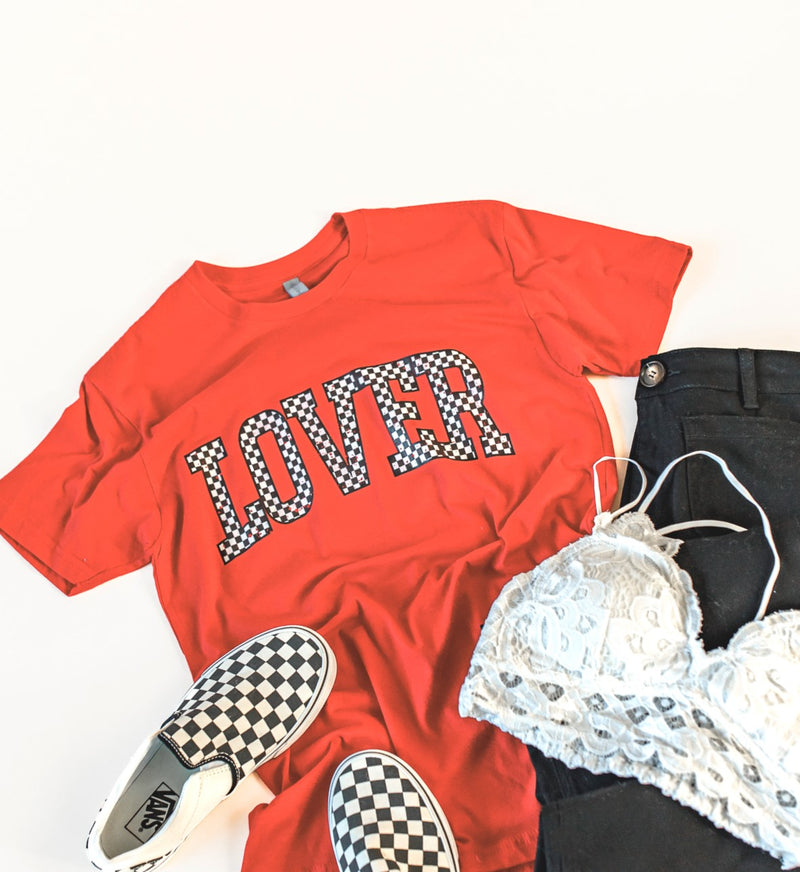 Lover Checkered Tee