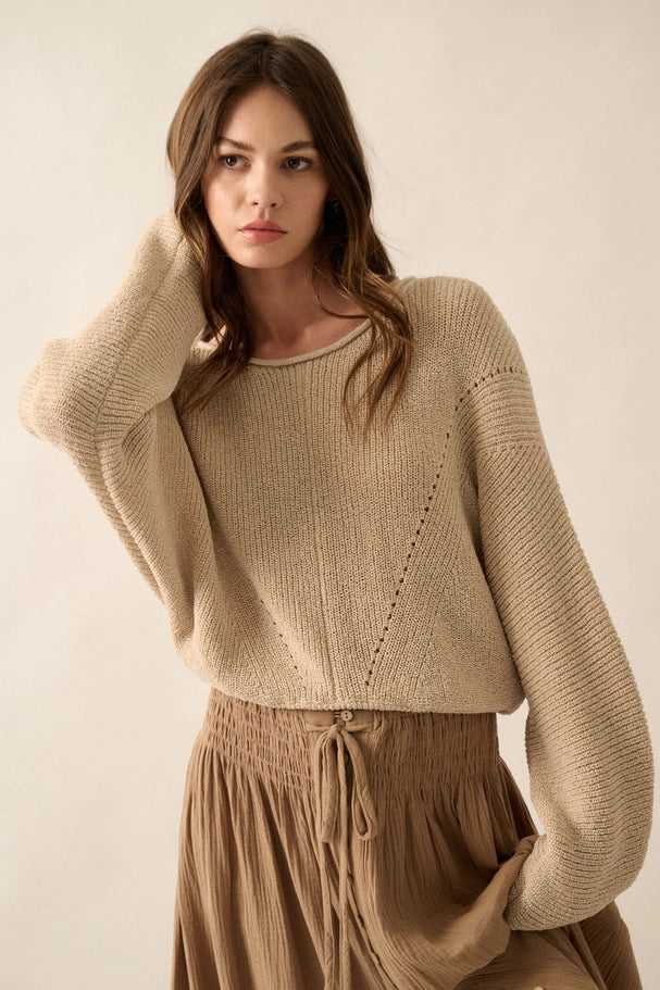 Maria Sweater - Oat