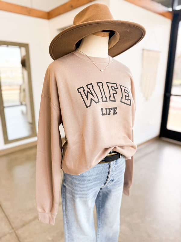 Wife Life Pullover