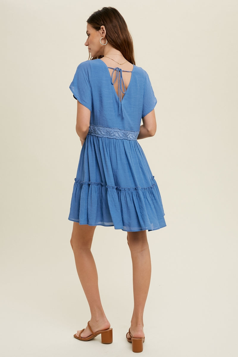 Kayla Dress - Blue