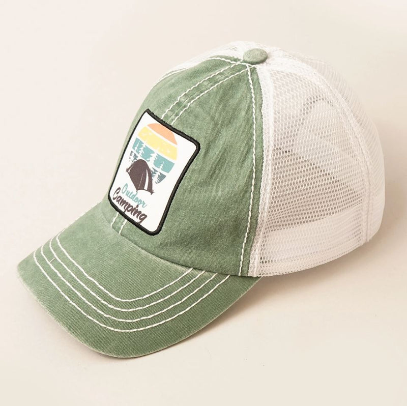 Outdoor Camping Hat - Sage
