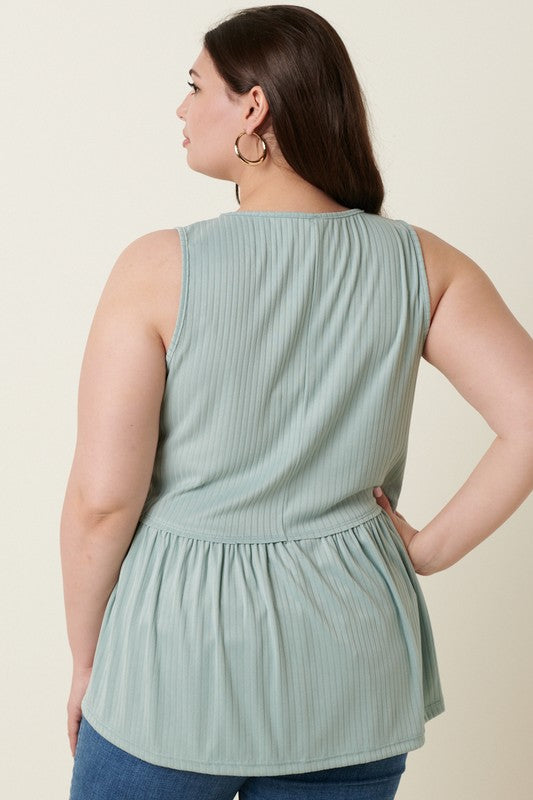 Poppy Tank - Sage