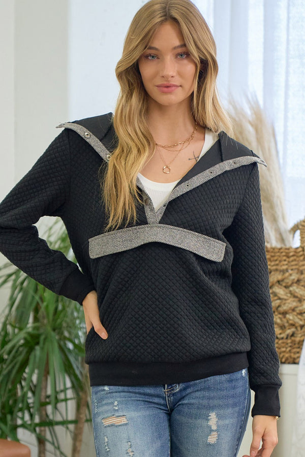 Tyler Pullover - Black