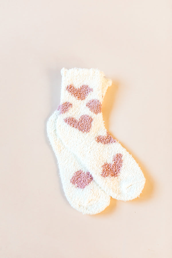 Valentine Fuzzy Socks