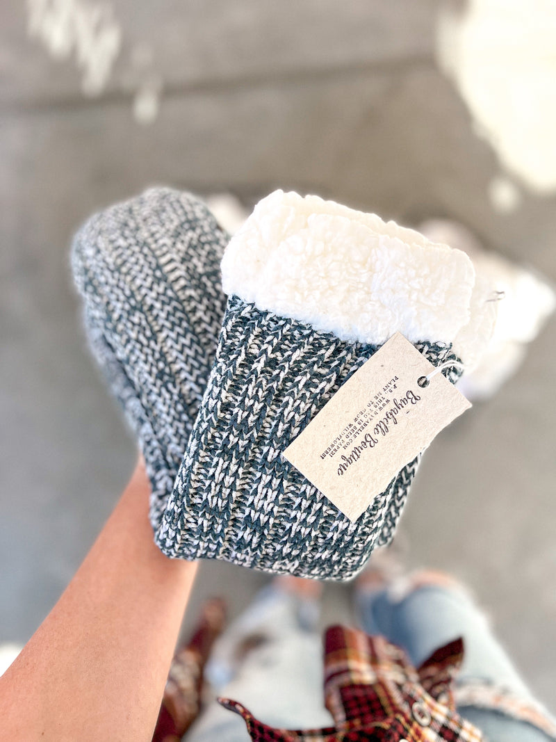 Crochet Cozy Slipper Socks