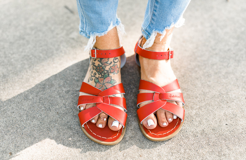 Salt Water Sandals - Red