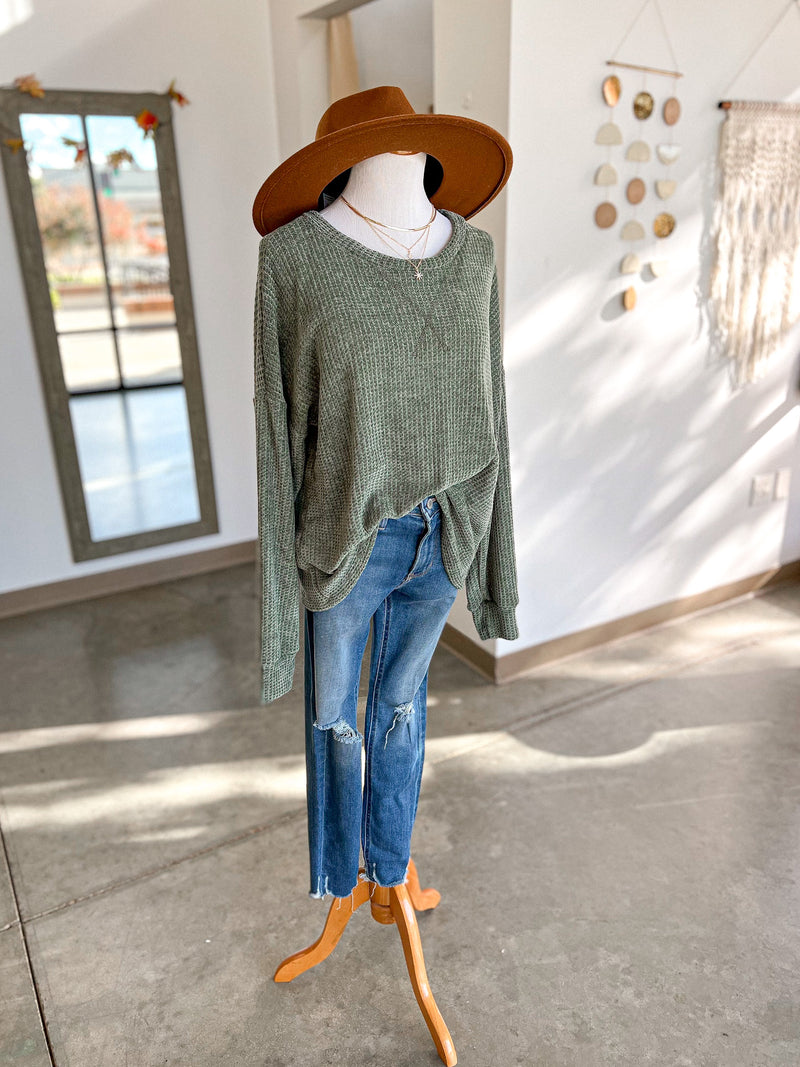 Cassi Sweater - Olive