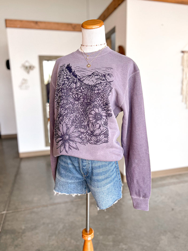 Flower Meadow Pullover