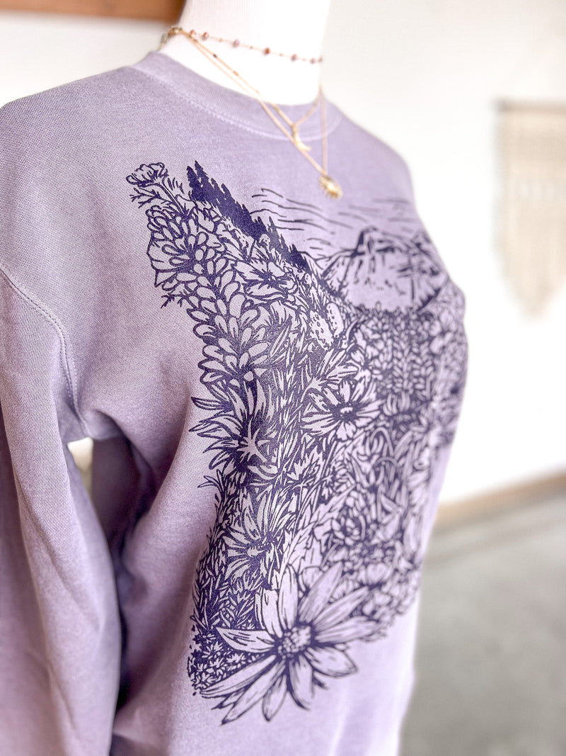 Flower Meadow Pullover