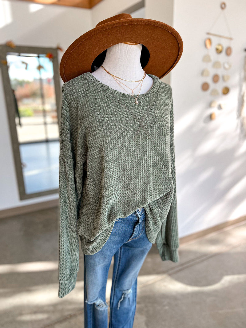 Cassi Sweater - Olive