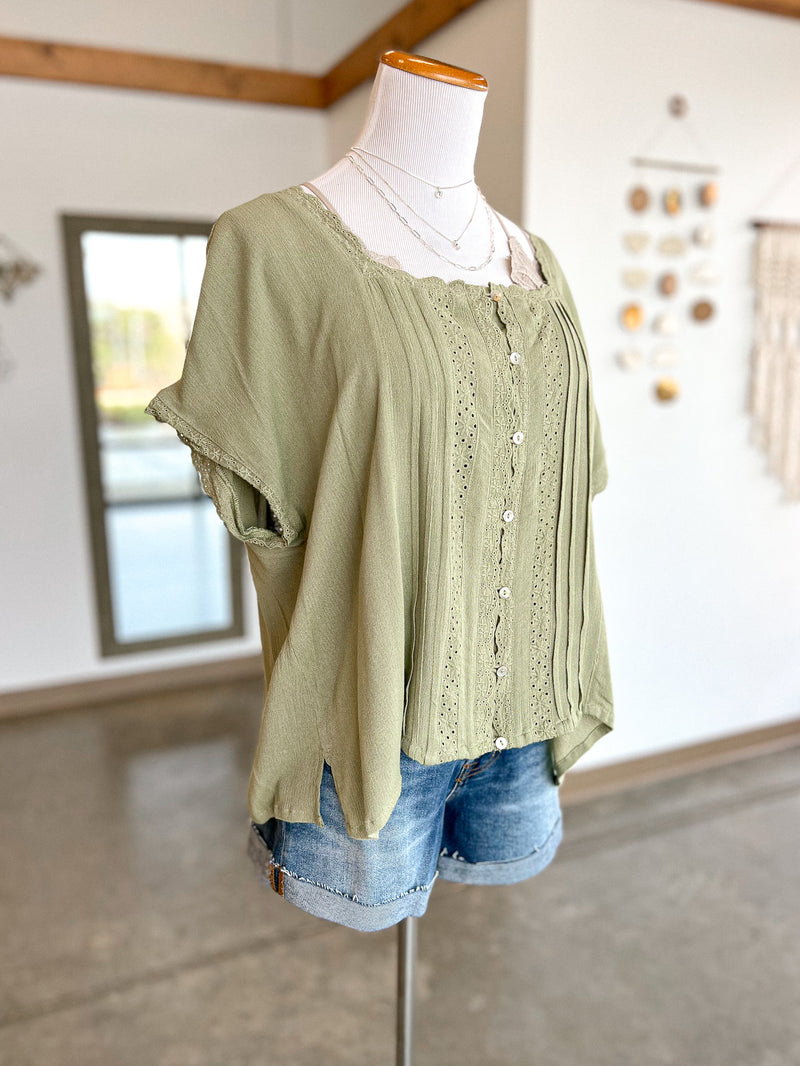 Cam Top - Olive