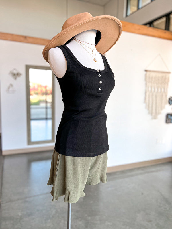 Baylee Tank - Black