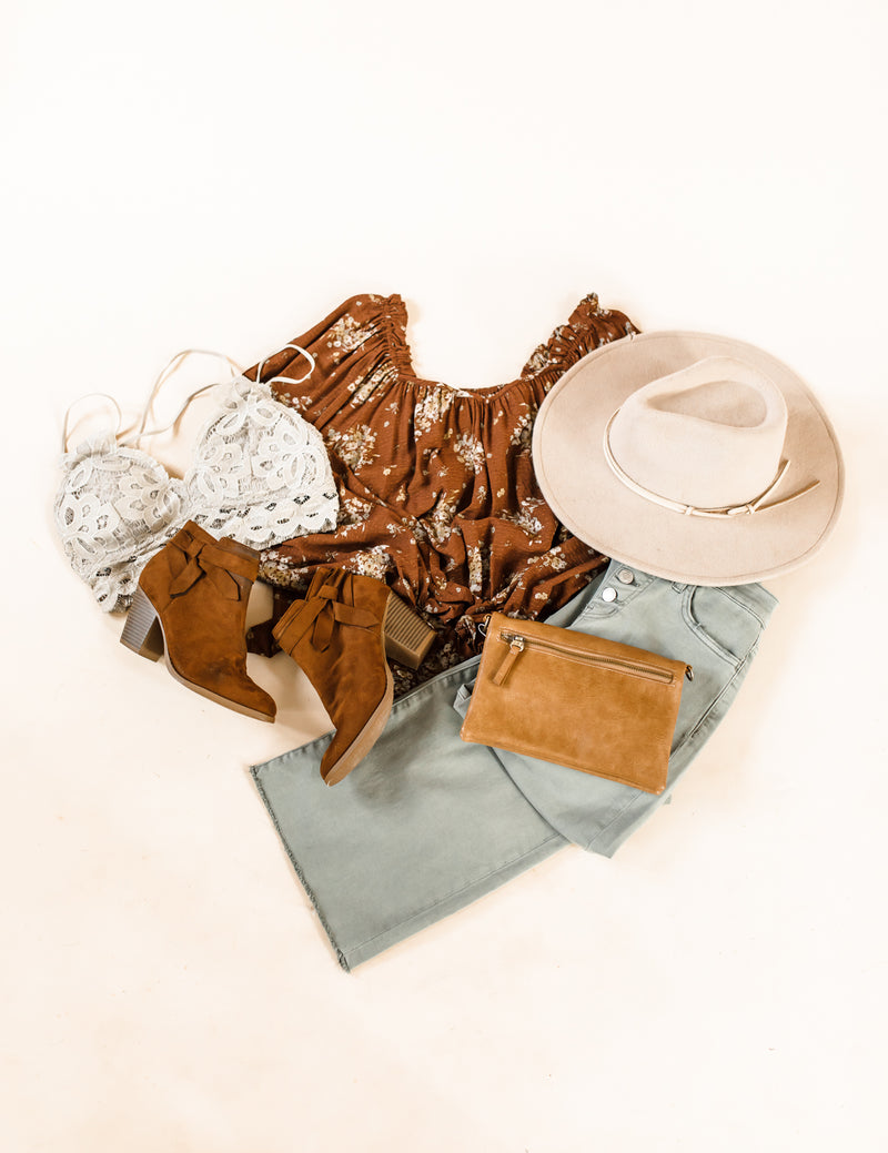 Dalia Top- Brick